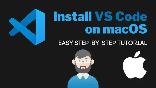 'Video thumbnail for Install VS Code on macOS - Easiest Way in 2023 (+Mac M1!)'