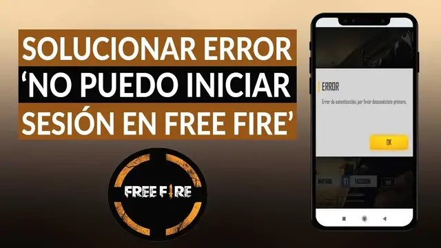 Video thumbnail for Solución error: 'No puedo iniciar sesión en FREE FIRE' ¿Por qué no me deja entrar?