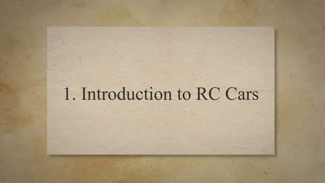 Video thumbnail for The Ultimate Beginner's Guide to RC Cars: Types, Components, and Maintenance