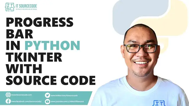 Video thumbnail for Progress Bar in Python Tkinter with Source Code | Free Python Projects with Source Code