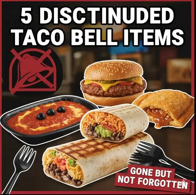 'Video thumbnail for 5 Discontinued Taco Bell items'