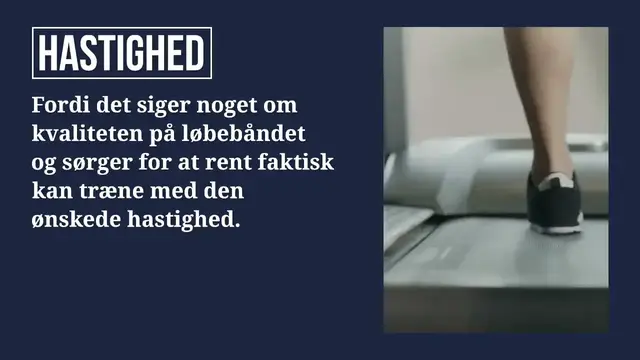 'Video thumbnail for Sole løbebånd - Stærk solidt og top of the line'