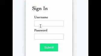 'Video thumbnail for React JS Login form with Username and Password'