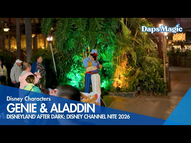Video thumbnail for Genie & Aladdin | Disneyland After Dark: Disney Channel Nite 2026 4K