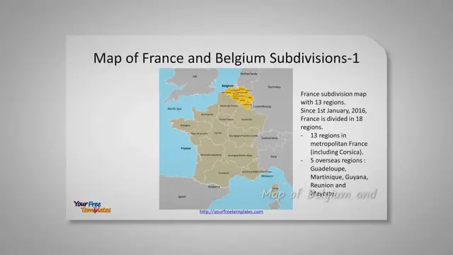 Video thumbnail for Map of France and Belgium Template