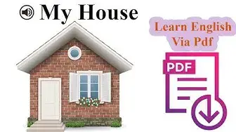 Video thumbnail for Learn English Via Listening | Beginner  Level | Lesson 4. My House