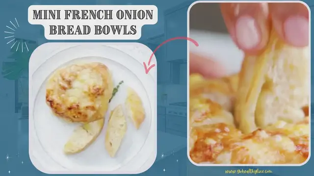 Video thumbnail for Mini French Onion Bread Bowls