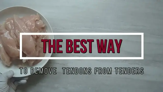 Video thumbnail for The Best Way to Remove Tendons from Chicken Tenders
