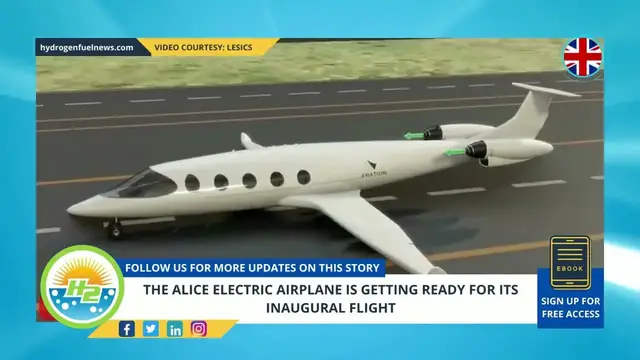 Video thumbnail for The Alice electric airplane is getting ready for its inaugural flight