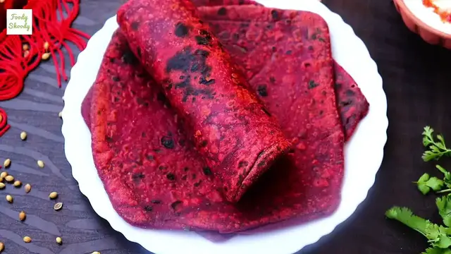 Video thumbnail for चुकंदर पराठा रेसिपी | Beetroot Paratha Recipe in Hindi | चुकंदर का पराठा