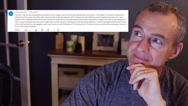 Video thumbnail for Is Hip and Groin Normal Pain After Total Knee Replacement