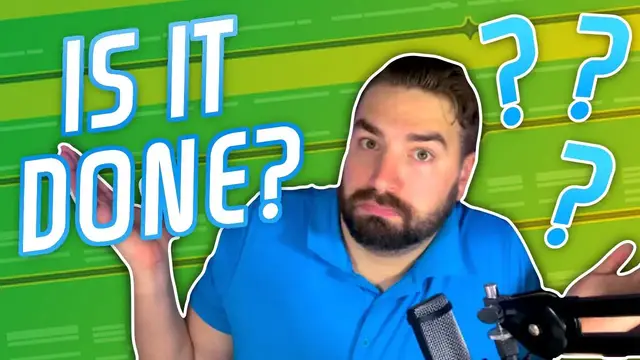 Video thumbnail for How To Know When Your Song Is Finished