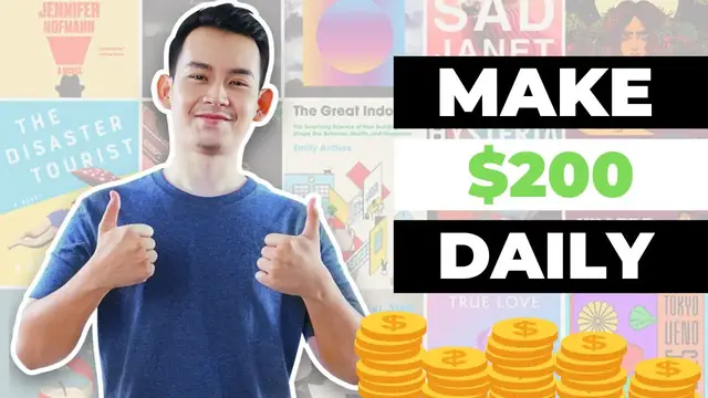 Video thumbnail for Earn $200 per day Creating Ebook Covers - Make Money Online For Beginners