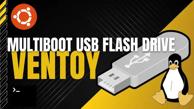 'Video thumbnail for Unlock the Power of Multiboot: Create a Bootable USB Flash Drive with Ventoy in Linux'
