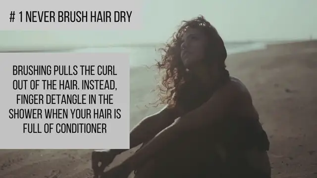 'Video thumbnail for Curly Hair Tips'