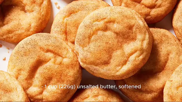 Video thumbnail for snickerdoodle recipe