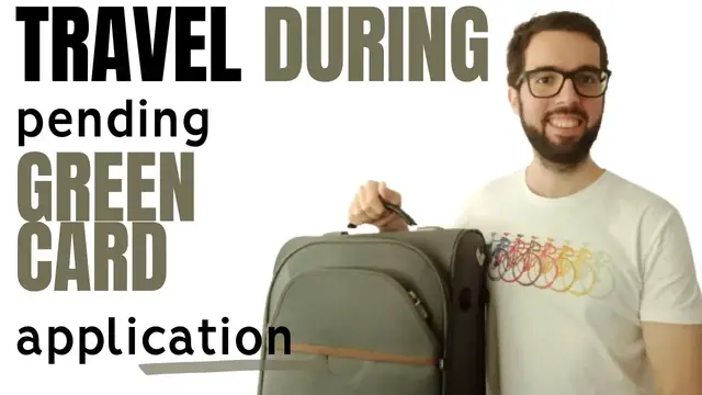'Video thumbnail for Travel during pending green card application 🛬'