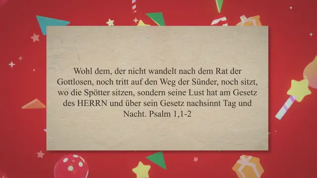 Video thumbnail for 40 christliche Geburtstagswünsche zum 18. Geburtstag