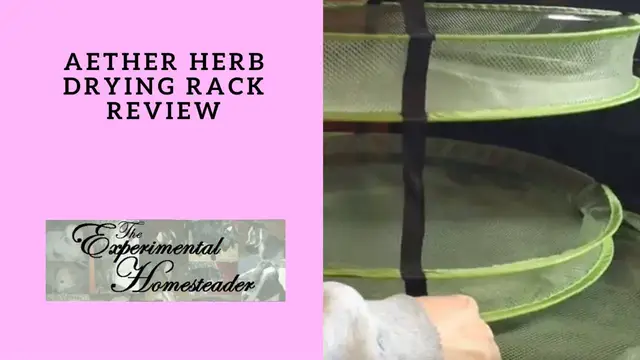 Video thumbnail for Aether Herb Drying Rack Review