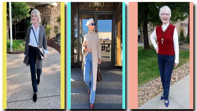 Video thumbnail for How to Wear Mom Jeans Over 50?