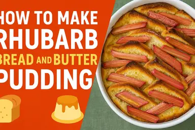 'Video thumbnail for ๐ How to Make Rhubarb Bread and Butter Pudding | Delicious & Easy Recipe! ๐ฎ'