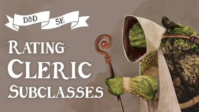'Video thumbnail for What's Your Favorite Cleric Subclass? D&D 5e Divine Domain Ratings 🌟'