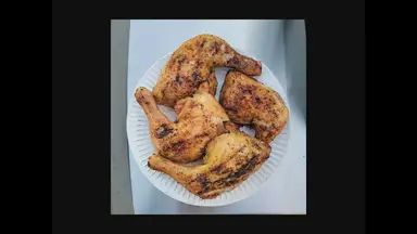 'Video thumbnail for Grilled Chicken Leg Quarters'
