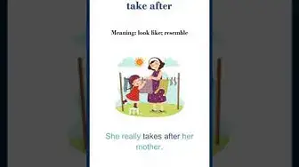Video thumbnail for Take after meaning | take after sentences | Common English Idioms #shorts