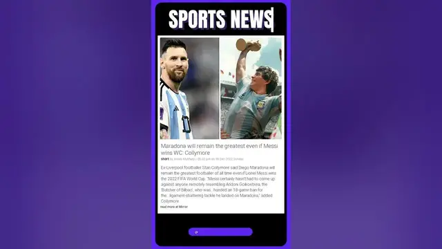 Video thumbnail for Sports News | Stan Collymore: Maradona will Remain the Greatest Even if Messi Wins the World Cup