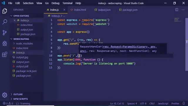 Video thumbnail for Build a Website Screenshot Full Stack Node.js App  Using Express and Webshot Library