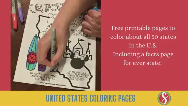 Video thumbnail for Free California Coloring Page