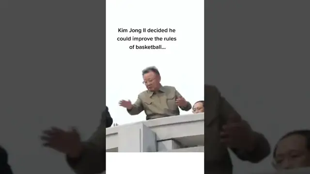 Video thumbnail for NORTH KOREA's Bizarre BASKETBALL Rules #shorts