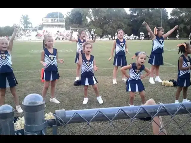 Video thumbnail for EMCA Youth Cheerleaders - Woop Woop, Rowdy!!