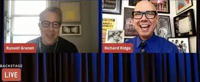 Video thumbnail for New 42 President & CEO Russell Granet Visits Backstage LIVE with Richard Ridge