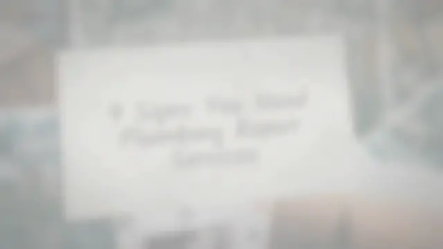 Video thumbnail for 9 Signs You Need Plumbing Repair Services