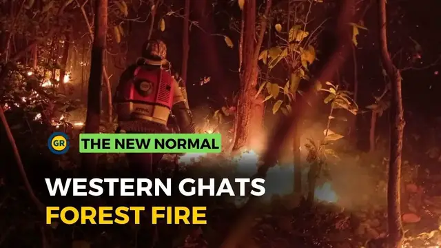 Video thumbnail for Western Ghats Burning: Forest Fire reported in many Indian states