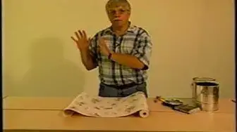 Video thumbnail for How to Hang Wallpaper - Activating Glue