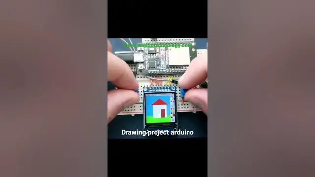 Video thumbnail for Drawing project arduino #arduinouno #animation #arduino #programming  #diy