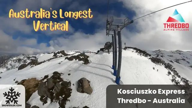 Video thumbnail for Kosciuszko Express 4K | Thredbo | Australia