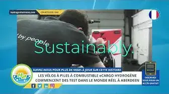 Video thumbnail for [French] eCargo hydrogen fuel cell bikes to begin real-world test in Aberdeen