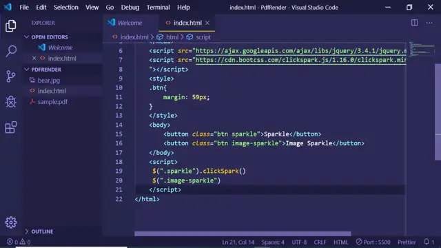 Video thumbnail for ClickSpark.js | Add Beautiful Sparkling Particle Animation in Javascript