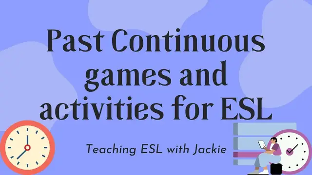 Video thumbnail for Past continuous games and activities | Teaching ESL Students
