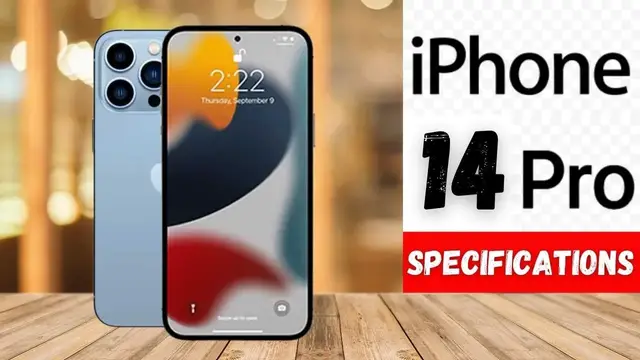 Video thumbnail for iphone 14 pro reveal specifications (display- screen size- Sim- front camera sierra blue) specs leak