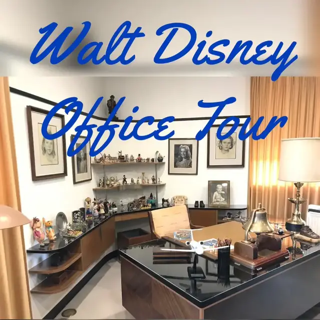 Video thumbnail for A Tour of Walt Disney's Office!