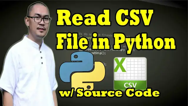 Video thumbnail for How To Read CSV File In Python With Source Code 2020 Free Download