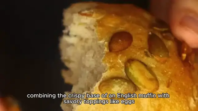 Video thumbnail for English Muffin Breakfast Pizza recipe