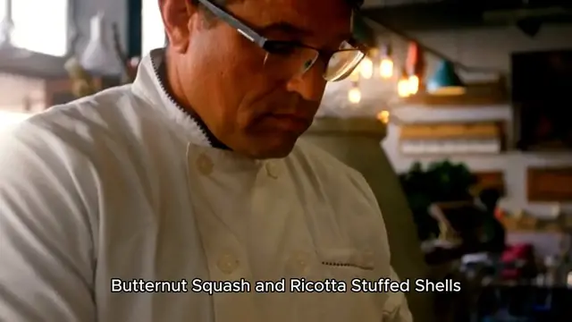 Video thumbnail for Butternut Squash and Ricotta Stuffed Shells