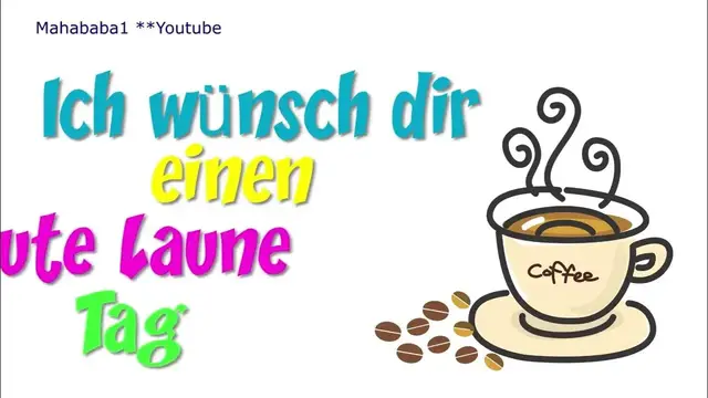 Video thumbnail for ❤️🌺 Guten Morgen! Es ist herrliches Wetter! Einen lieben Morgengruß an dich!