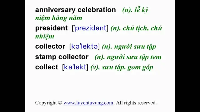 Video thumbnail for Learn English Vocabulary - Grade 7 - Unit 06 - Lesson 01