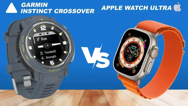 Video thumbnail for Apple Watch Ultra vs Garmin Instinct Crossover | @purlp